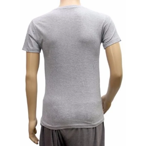 Generic Mens cotton Printed Men Tshirts (Grey, XS) - Image 2