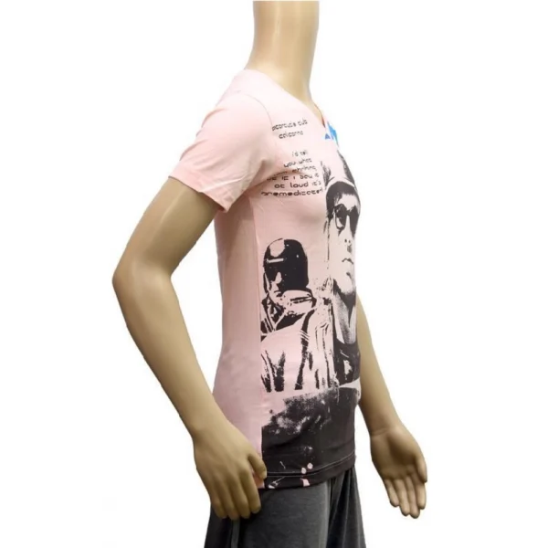 Generic Mens cotton Printed Men Tshirts (Light Pink, XS) - Image 3