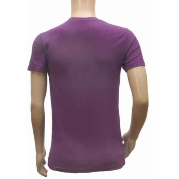 Generic Mens Hosiery Mix Printed Men Tshirts (Violet, S) - Image 2