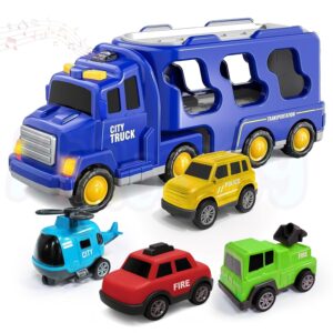 5 IN 1 Double Deacker City Truck