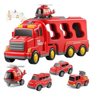 5 in 1 Double deacker Fire truck