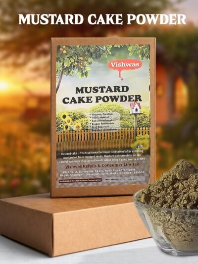 Mustard Cake Fertilizer – Organic Plant Growth Booster 900gm