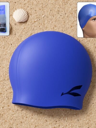 Silicone Swimming Cap – Waterproof, Comfortable, Anti-Slip Fit