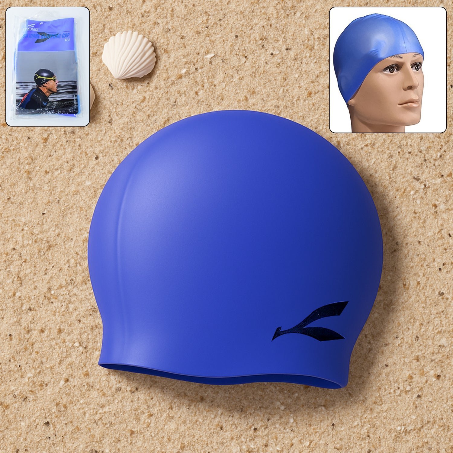 Silicone Swimming Cap – Waterproof, Comfortable, Anti-Slip Fit
