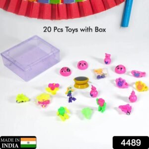 Kids Toy Set – 20 Pcs Mixed Assorted Toys with Container | Action Legion