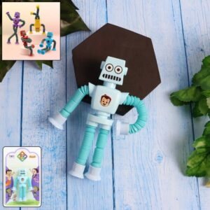 Flexible Robot Magic Spring Toy – Bendable Stretchable Fun for Kids