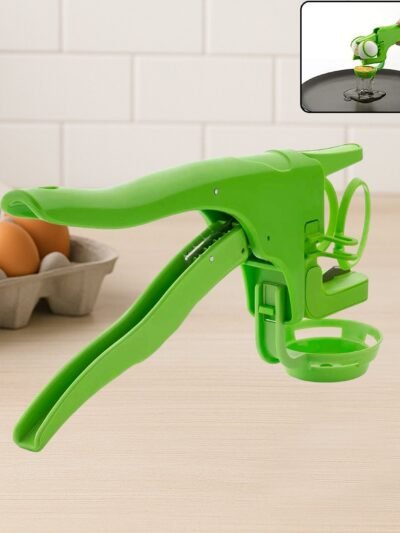 Egg Cracker with Separator – Mess-Free Handheld Tool | Indo Glow