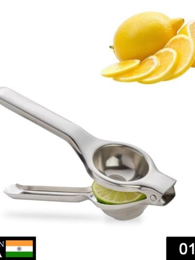 Stainless Steel Lemon Squeezer – Durable Handheld Juicer | Quickslice