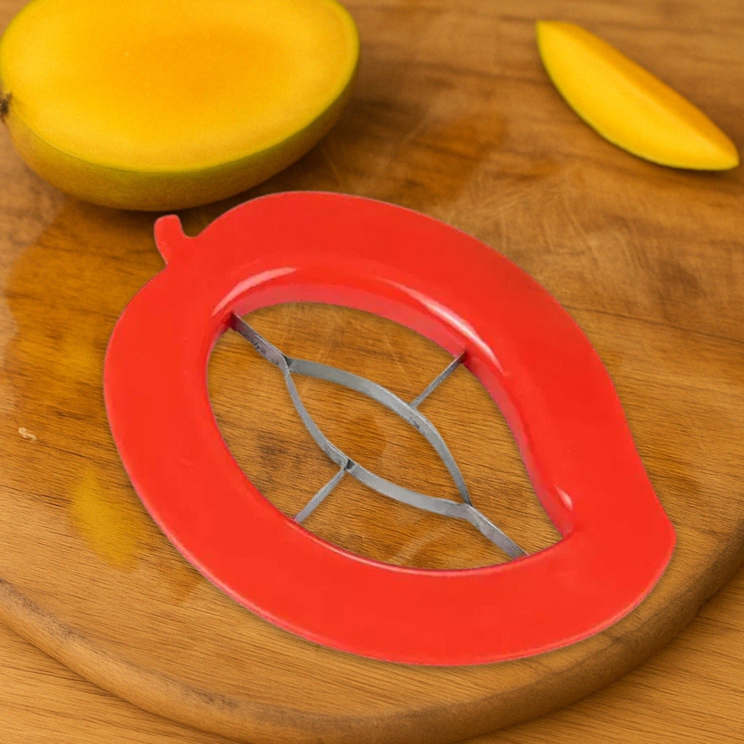 Mango Cutter – Stainless Steel Slicer & Pit Remover Tool | Quickslice