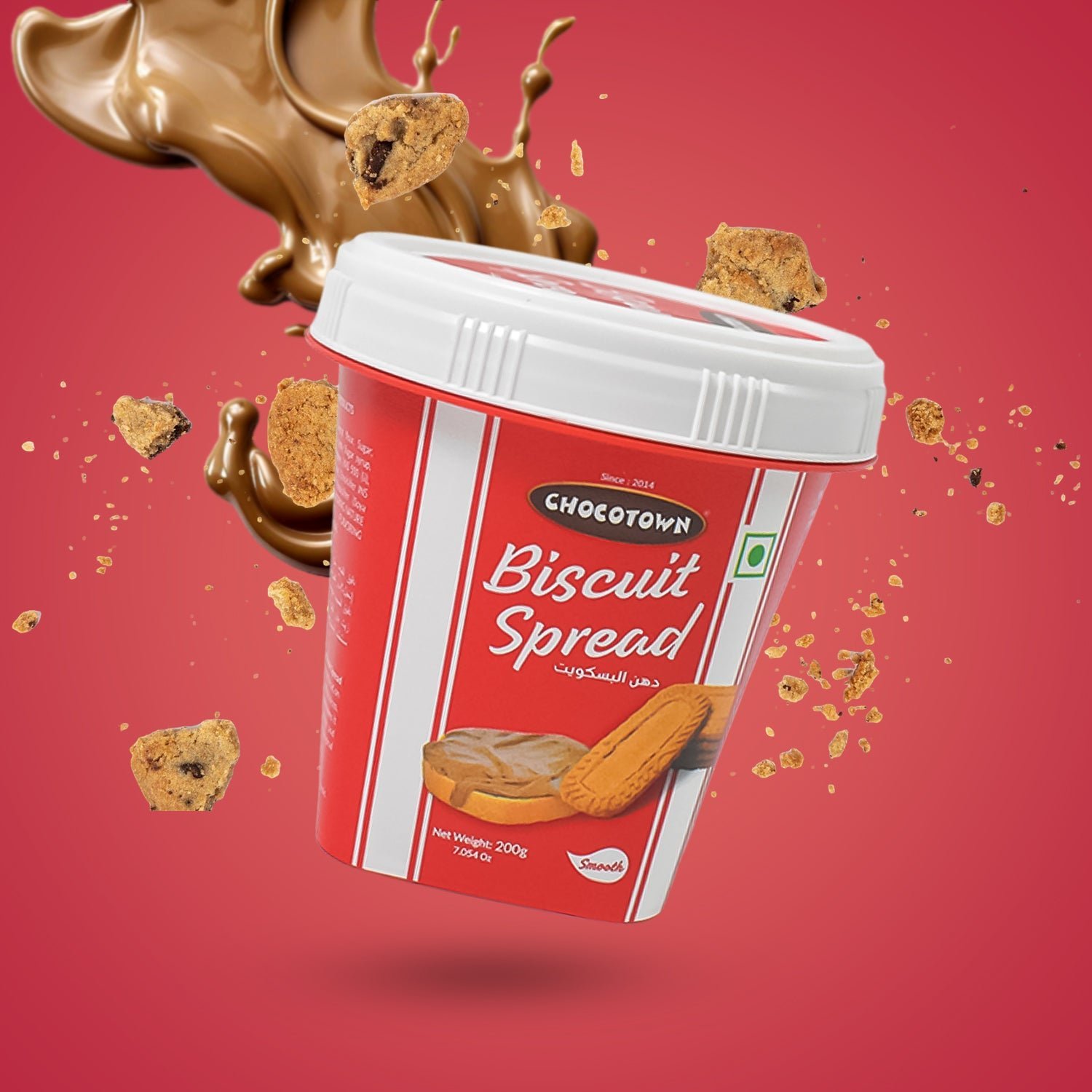 Caramelised Biscuit Spread � Sweet & Creamy 200g | Chocotown