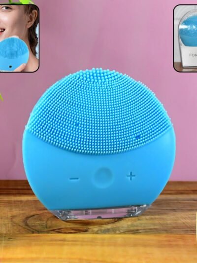 Silicone Sonic Facial Cleansing Brush – Gentle Deep Pore Cleanser