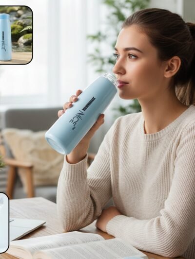Plastic Water Bottle – Leakproof Reusable 800ml for Daily Use