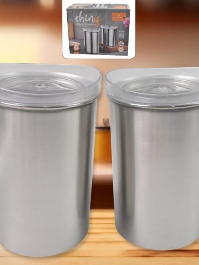 Stainless Steel Airtight Containers � 2 Pc Set (500ml Each) | Konvex