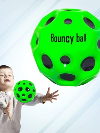 Bouncy Ball for Kids – High-Bounce Moon Crater Toy | Play & Move