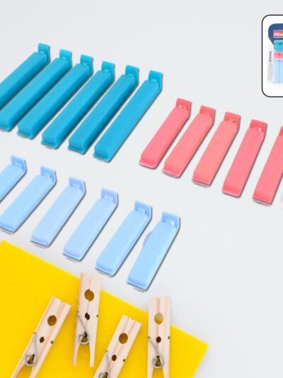 Pouch Sealer Clips – 18-Piece Airtight Food Storage Set