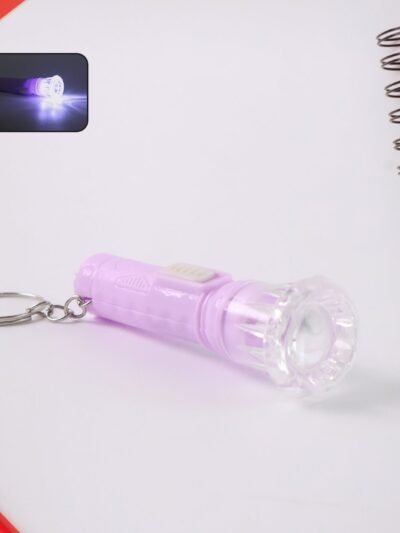 Mini LED Flashlight Keychain – Compact Bright Portable Torch