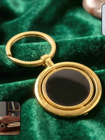 Gold Plated Keychain – Stylish Core Accessory for Keys and Bags