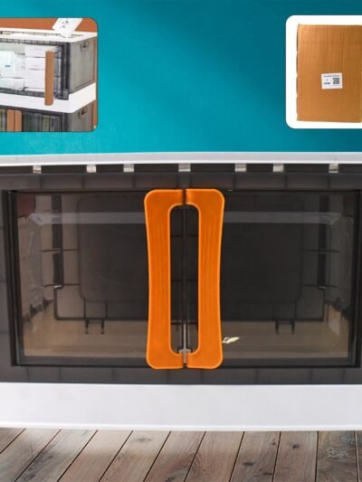 Plastic Folding Wardrobe Organizer – Space-Saving Storage with Wheels