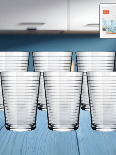 Plastic Ringo Glass – Durable 300ml Crystal-Clear Tumbler