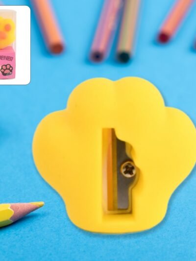 Pencil Sharpener for Kids – 2 in 1 Sharpener and Eraser Combo