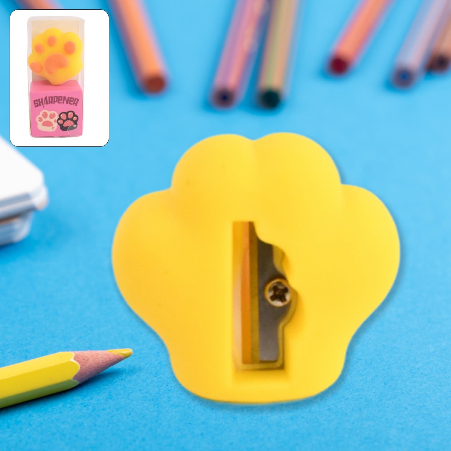 Pencil Sharpener for Kids – 2 in 1 Sharpener and Eraser Combo