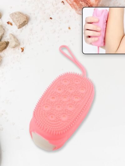 Silicone Bath Brush – Dual-Sided Body Scrubber | Velvet Wellness