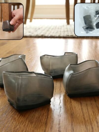 Silicone Furniture Leg Pads – Floor Protection & Noise Reduction
