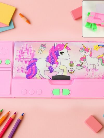 Jumbo Geometry Box – Multi-Compartment School Stationery | Writezo