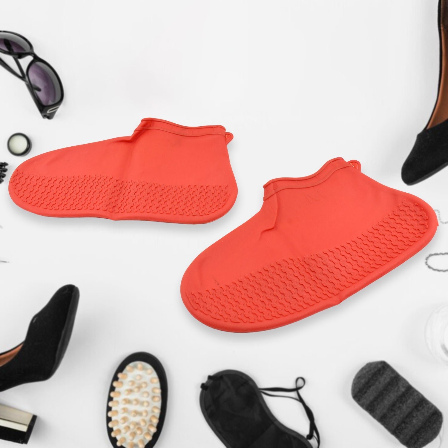 Non-slip Silicone Waterproof Shoe Cover � Durable Rain Protection