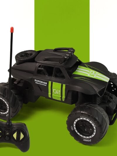 Remote Control Monster Truck Toy – Oversized Tires & Rugged Build