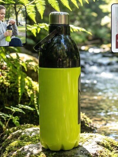 Leakproof Water Bottle 1700ML – Large Capacity with Carry Strap
