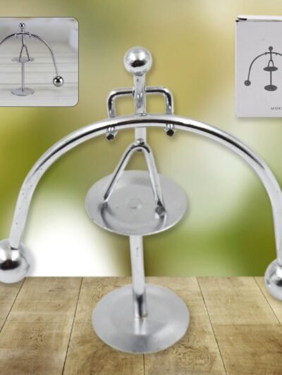 Mini Steel Balance Toy – Perpetual Motion Desk Decor | BlissDolly