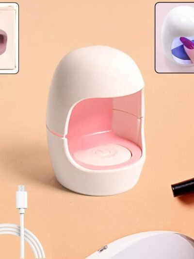 LED Nail Dryer – Quick Gel Polish Curing Plug-In Device