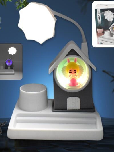 Cartoon LED Desk Lamp – Eye-Protection & Multi-Color |