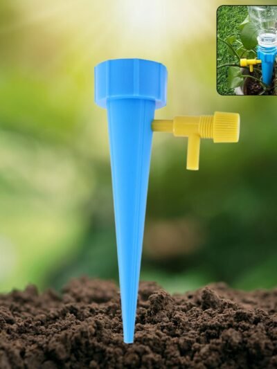 Plant Watering Spikes – Adjustable Blue Self-Watering Device