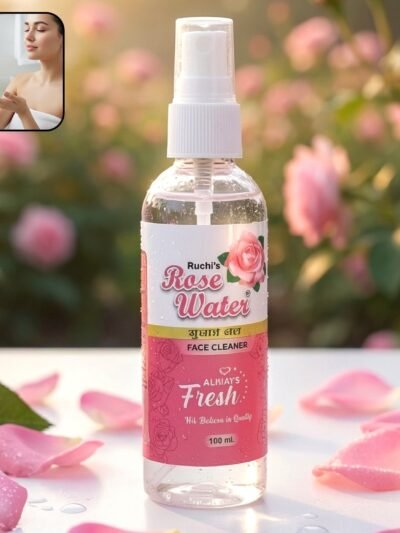 Rose Water Face Mist – Hydrating & Refreshing Skin Tonic