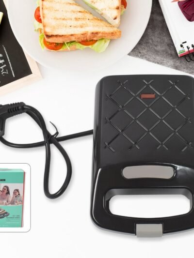 Sandwich Maker � Non-Stick Plates, Indicator Lights, 500W | ChefMates