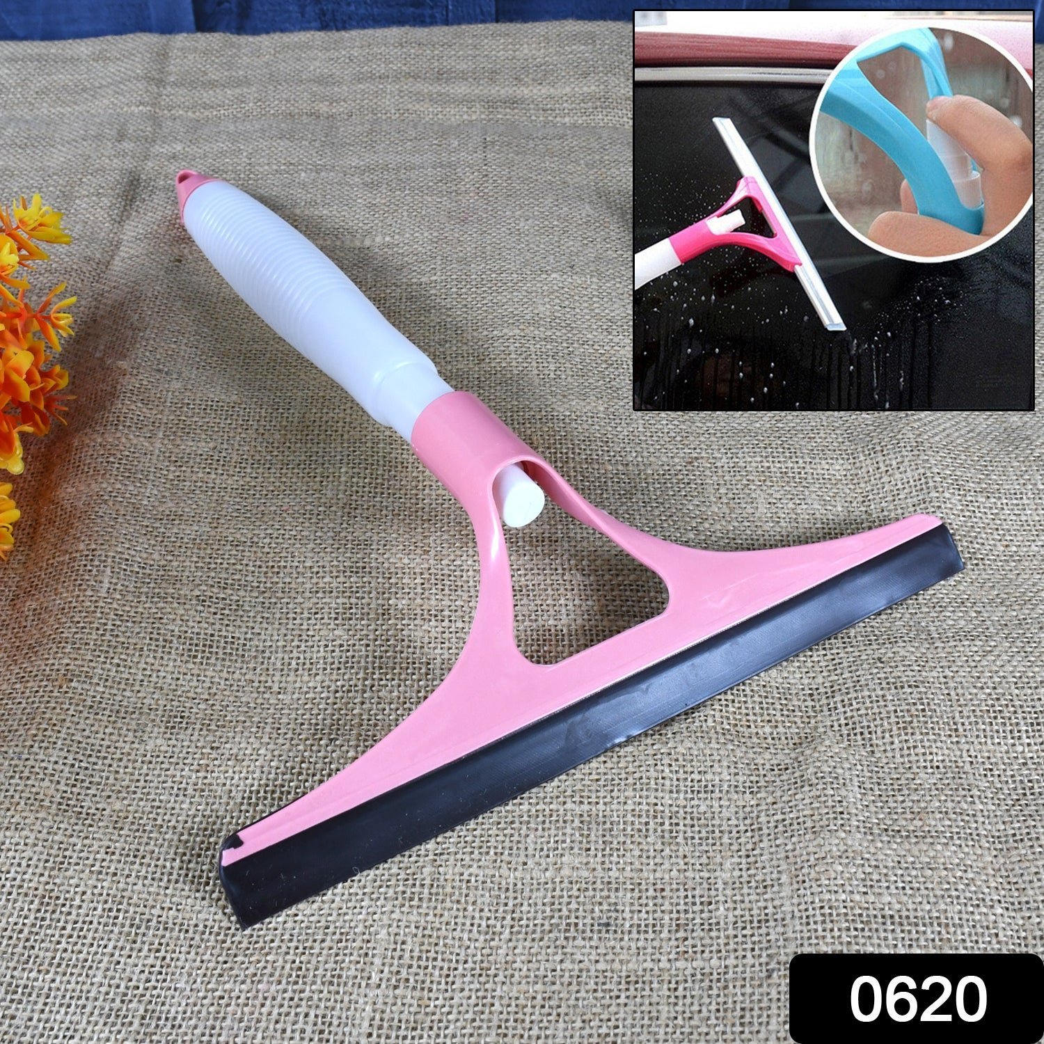 Window Cleaning Spray Brush – Streak-Free Glass & Car | Velvet Wipe