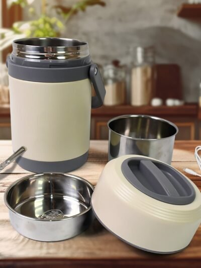 Electric Heated Lunch Box – 2L Stainless Steel | Lunchie Bunchie