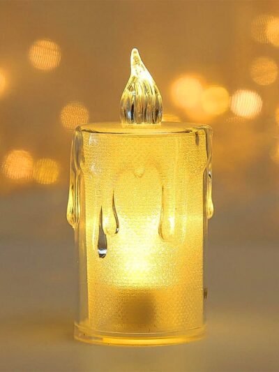 Diwali LED Candle � Crystal Glitter Light for Home Decor | Styleva