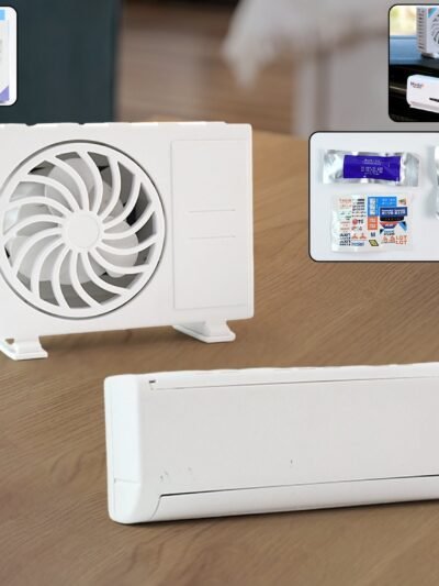 Solar-Powered Car Air Freshener – Built-in Perfume Diffuser