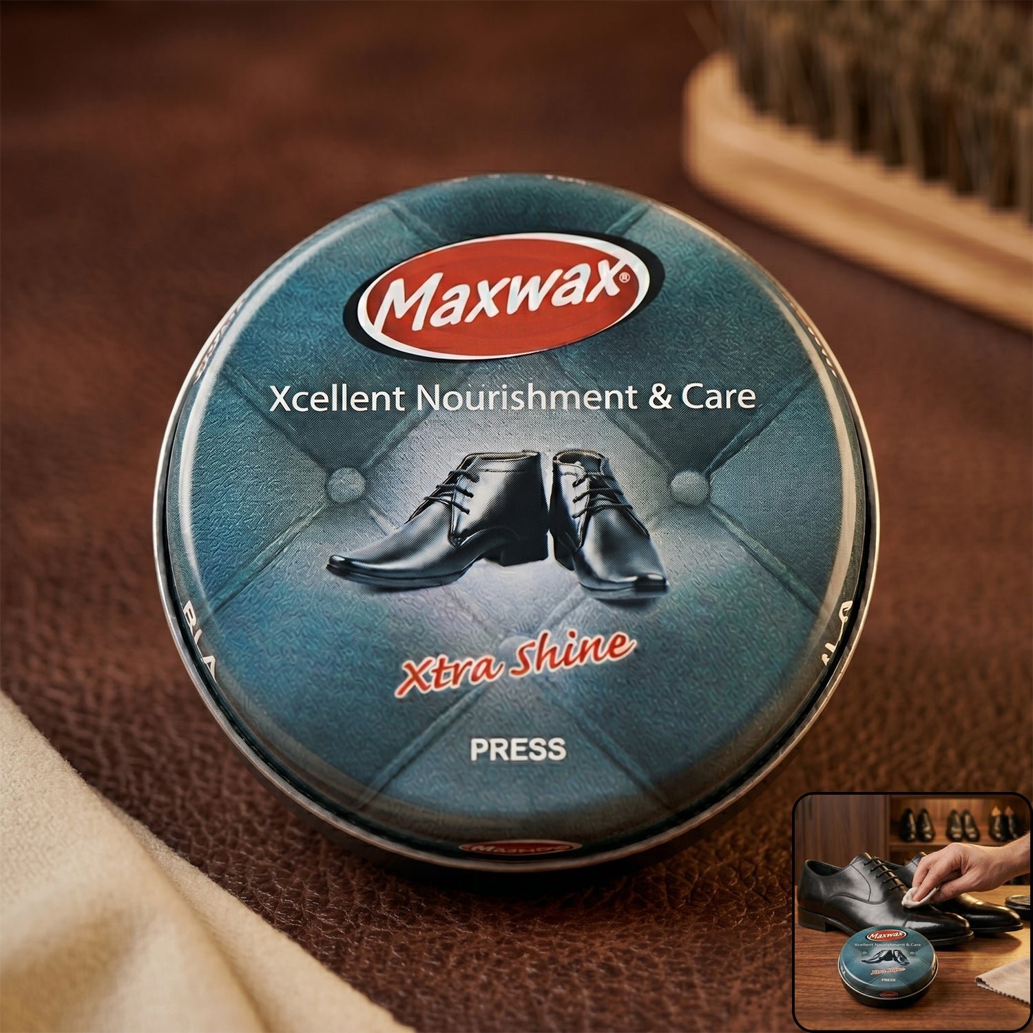 Black Shoe Polish Cream � Long-lasting Shine & Easy Application