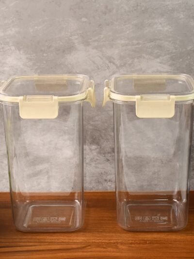 Apex Airtight Kitchen Storage Containers – Set of 2, 1400ml Each