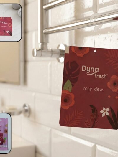 Rosy Dew Hanging Air Freshener – Long-lasting floral fragrance
