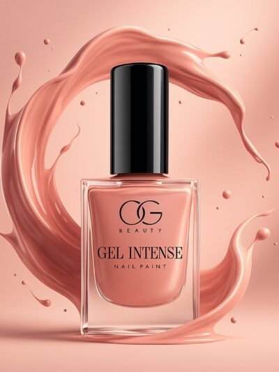 Gel Nail Polish – Pastel Peach Long-Lasting & Quick Dry Finish