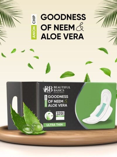 Sanitary Pads with Neem Aloe Vera – Ultra Thin | Beautiful Basics