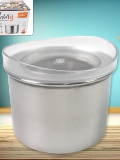 Stainless Steel Airtight Container � 500ml See-Through Lid | Konvex