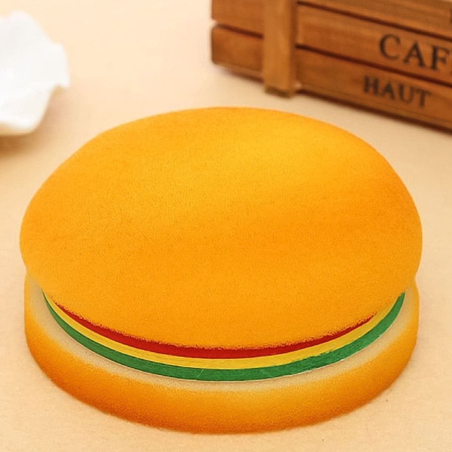 Burger Shaped Sticky Notes � Multicolor Unique Memo Pads | Foloria