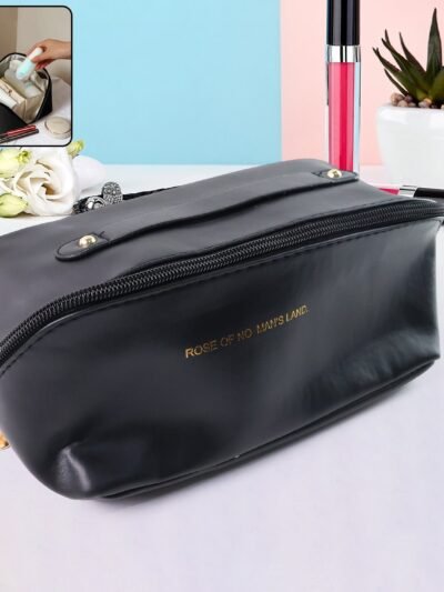 Waterproof Travel Makeup Organizer Pouch – Compact & Durable