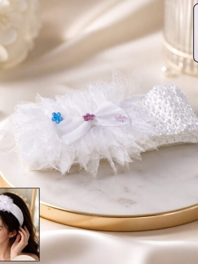 Baby Headband � Soft Elastic Floral Hair Accessory for Infants